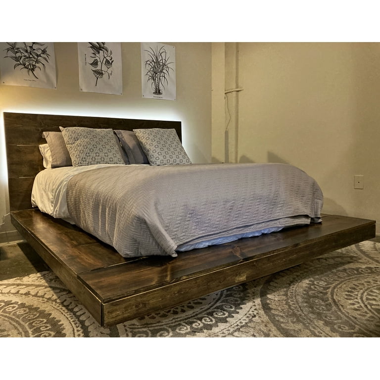 Floating 2024 platform bed