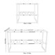 thumbnail image 4 of Organizador de zapateros, estante retráctil para guardar platos, estante de cocina multifuncional, organizador de armario de 2 niveles, estante para platos sobre el fregadero, para cocina y baño, 4 of 5