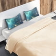 thumbnail image 5 of Yayeee Pillowcase Standard Size Set of 2 Satin Wrinkle Resistant Pillow Case, Magical Forest Glowing Lights, 5 of 7