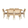 thumbnail image 3 of Powell Cadence 7Pc Dining Set Natural, 3 of 3