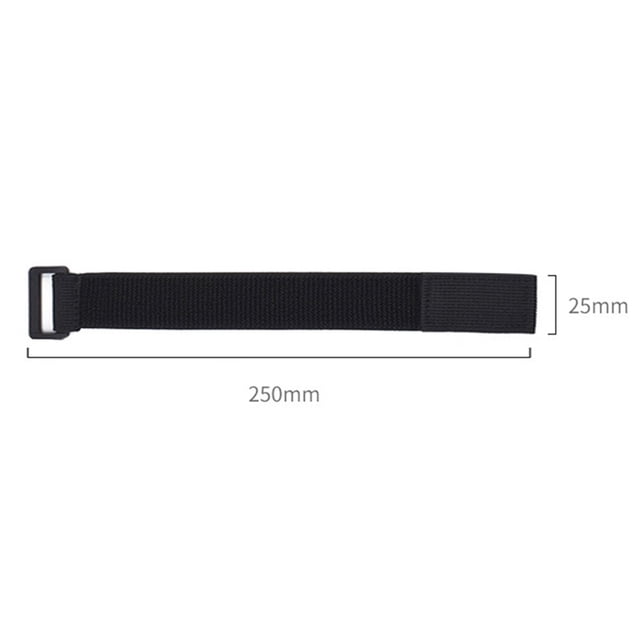 BUYISI Ruban Nylon Noir Haute Élasticité pour Projets DIY et Modifications de Vêtements