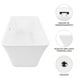 thumbnail image 3 of Tina De Baño Minimalista De Lujo Rectangular Ninon Home, 3 of 7