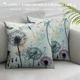 thumbnail image 3 of PRATYUS Elegant Dragonfly Throw Pillow Cover Couch Pillow Case Square Outdoor Pillow Sofa Bed Pillowcase Decorative 18x18in, 3 of 5