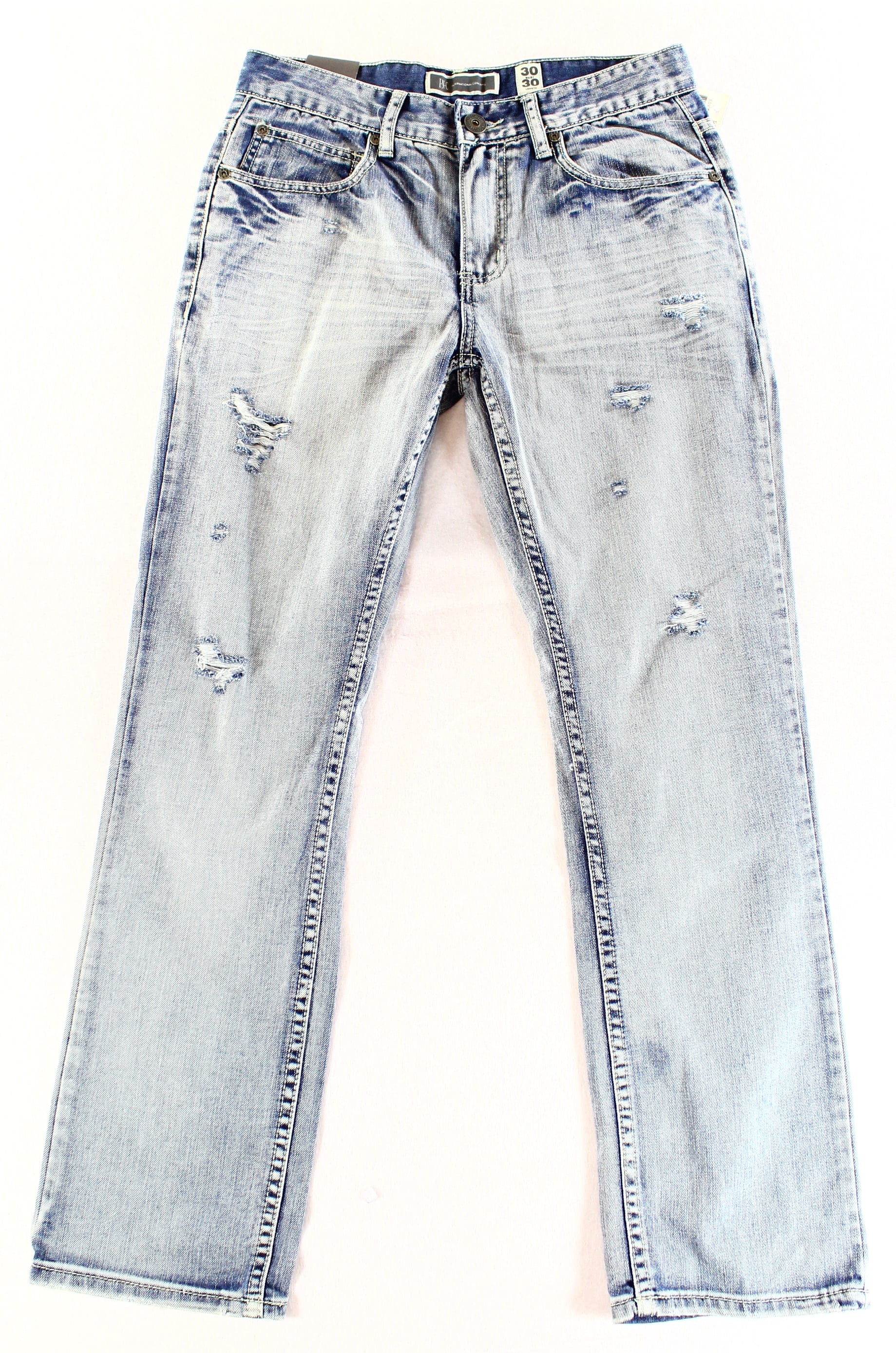 mens straight leg distressed jeans