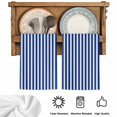 thumbnail image 5 of Dark Blue Striped Kitchen Towels Set of 3, Modern Beige Geometric Country Absorbent Dish Towels for Kitchen, Microfiber Hand Towel, Quick Drying Tea Towel for Cleaning Decorative Dishcloths, 5 of 7