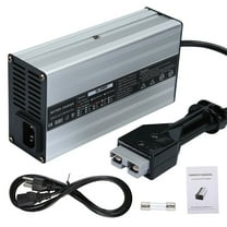 Genrics 36V 5A Golf Cart Battery Charger Portable Golf Cart Accessories Light and Thin Charger Replacement for Ezgo Yamaha Club Car TXT Super Hauler