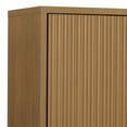 thumbnail image 4 of Teamson Home Tremolo Modern Boho 2-Door Wall Cabinet with Push-Open Design, Solid Wood & Fluted Fronts, 4 of 9