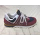thumbnail image 5 of New Balance Men's 574 Sneaker Garnet/Navy Size 12, 5 of 6