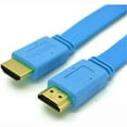 thumbnail image 2 of Techcraft Flat HDMI Cable V1.4 Support 3D And Ethernet 1080P 5 Feets Blue, 2 of 2