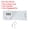 White, variant on Uxcell Password Rotary Hasp Locks, Mechanical Cabinet Combination Latch Locks Grey