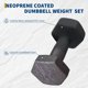 thumbnail image 3 of Juego de Mancuernas de Neopreno – Coloridas – Para Gimnasio en Casa – Incluye Funda de Almacenamiento – Pesas para Ejercicio, 3 of 7