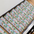 thumbnail image 3 of Coconut Trees Stair Treads Non Slip for Steps Tropical Palm Tree Pink Flower Sky Background Coastal 10 Pcs Reusable Adhesive Stair Runner Mats for Dogs Elders Carpet Treads Rugs for Staircase 8x30 In, 3 of 9