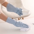 thumbnail image 2 of Gants de Nettoyage Réutilisables en PVC Imperméables pour Vaisselle, 2 of 7