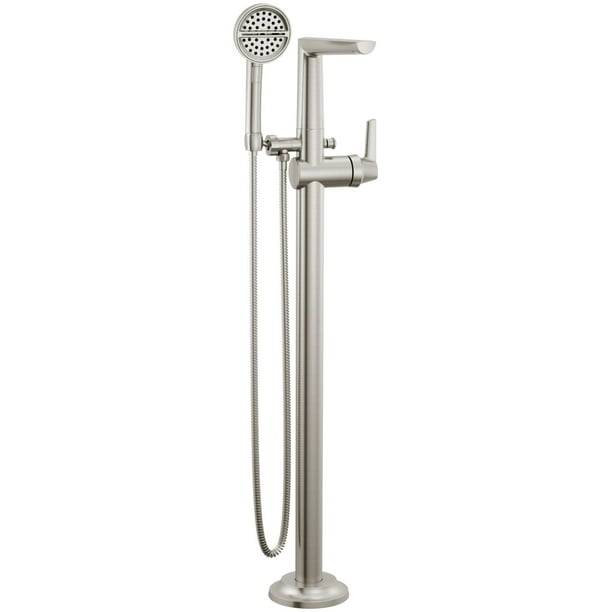 Delta T4771Fl Galeon Floor Mounted Freestanding Tub Filler Lumicoat