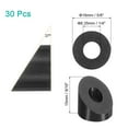 thumbnail image 2 of Uxcell 30 Pack 1/4 Inch 37 Degree Angle Beveled Washer, Black, 2 of 6