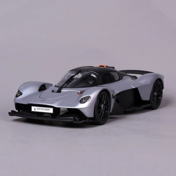 Maisto 2024 1:18 Aston Martin Valkyrie Versión de tapa dura Caja de acrílico verde Modelo de hipercoche fundido a presión Modelo de coche de aleación Juguetes para niños Regalos