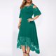 thumbnail image 4 of Vestido Seaxy de manga corta con estampado de verano y cuello redondo informal a la moda para mujer Fridja  bnh3282, 4 of 7