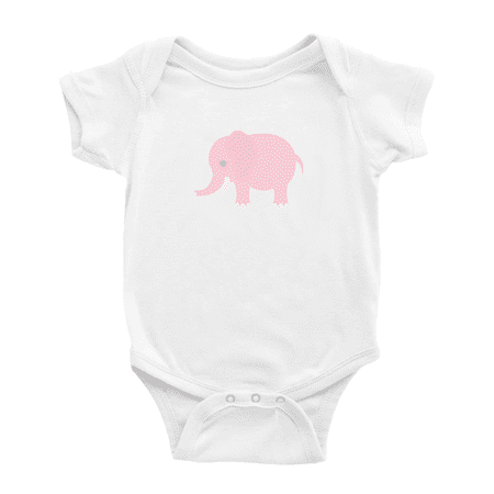 

Elephant Funny Baby Romper Boy Girl Unisex