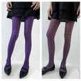 thumbnail image 6 of ZPAQI Women Autumn Slimming Stockings Pantyhose Dark Floral Patterned Silky Tights, 6 of 20
