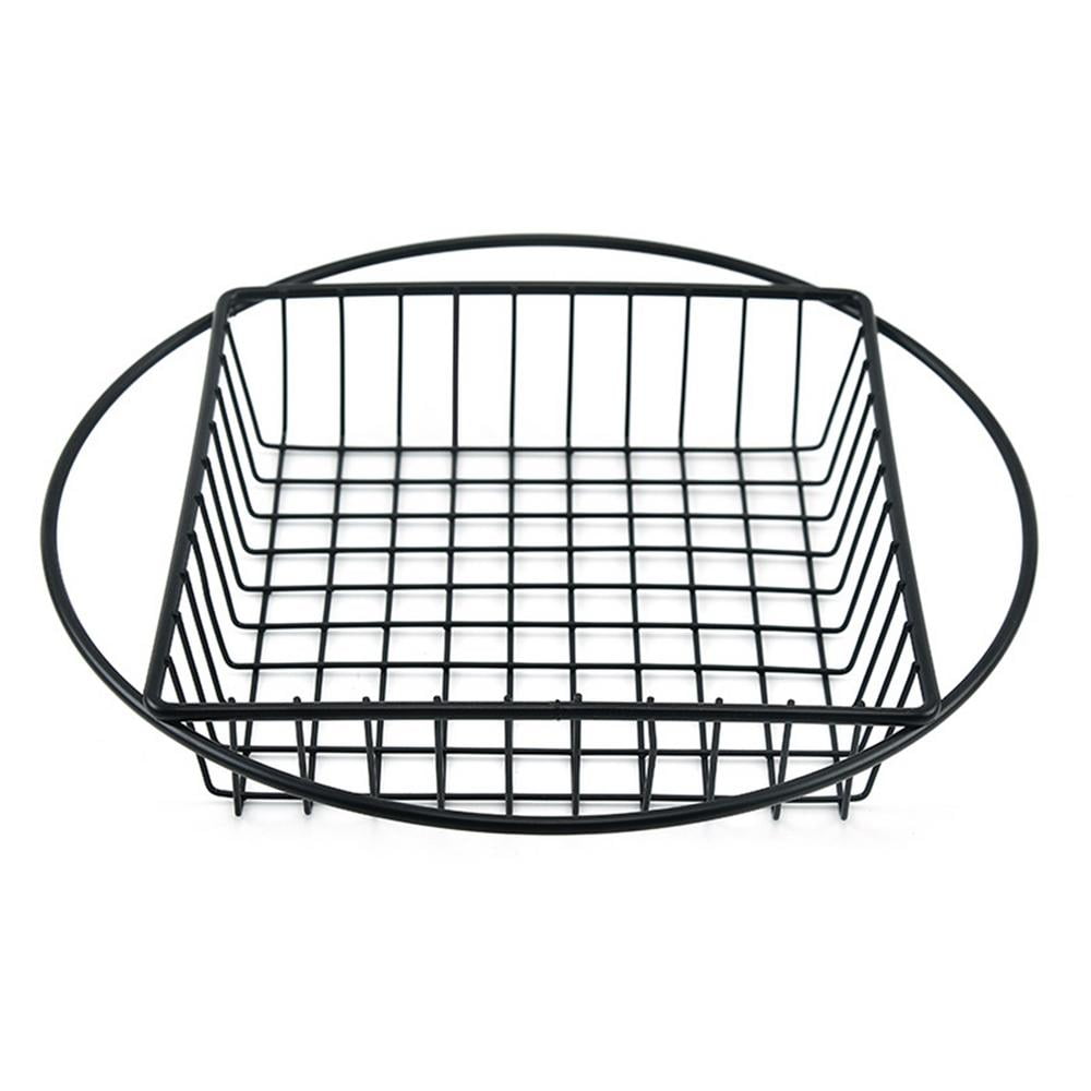 Pwtool Fry Basket Stainless Steel, Snacks Chips Holder With Rounded Handle for Picnics Kitchens