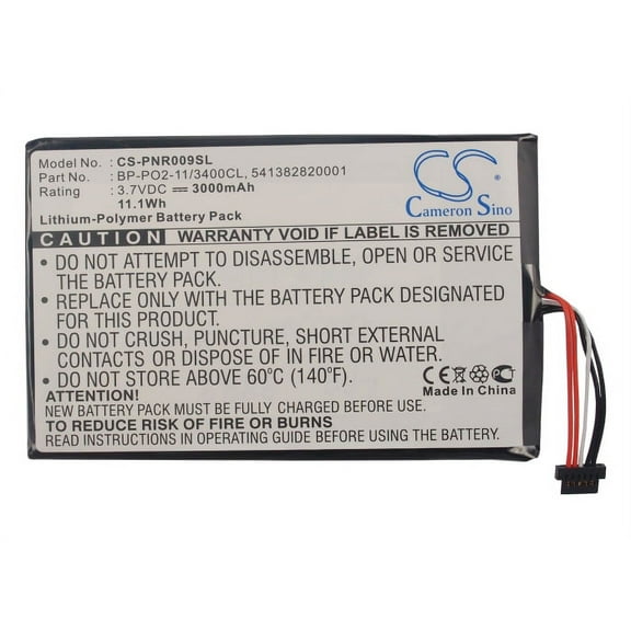3000mAh Pandigital 541382820001 BP-PO2-11/3400CL Battery for Novel 9 Supernova DLX 8 R90L200 Supernova DLX8