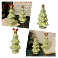 thumbnail image 5 of Ceramic Christmas Tree Night Light Festive Illuminated Star, 5 of 5
