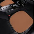 thumbnail image 4 of Car Seat Cushion, Memory Foam Car Seat Pad Breathable, Relief Back Pain, Universal Fit, Easy to Install, Summer Comfortable Cool Ventilation Car Backrest Seat Cushion Set for SUV/Truck (Cushion), 4 of 7