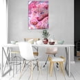 thumbnail image 2 of Mudket Pink Gold Glitter Leopard Cub Canvas Wall Art, Cute Fantasy Glam Animal Wall Art for Bedroom Print for Baby Nursery Home Decor , Framed Ready to Hang - 12"L x 8"W, 2 of 9