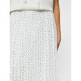 thumbnail image 5 of High Rise Polka Dotted Midi Pleated Skirt, 5 of 6
