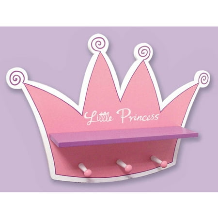 Trend Lab Tiara Shelf with Pegs