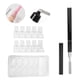thumbnail image 5 of Kit de herramientas de extensión de uñas Jadeshay 10 clips 100 puntas 1 cepillo grado profesional, 5 of 14