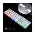 thumbnail image 2 of G102 Luminous Life Waterproof 104-Key Backlit USB2.0 Wired Gaming Keyboard for Computer Laptop - Black, 2 of 5