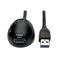 thumbnail image 3 of Tripp Lite 2-Port USB 3.0 SuperSpeed Desktop Extension Cable (M/2xF), 6 ft. (U324-006-DSK2), 3 of 8