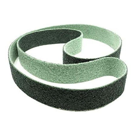 2 x 72 Inch Sanding Belts Nylon Surface Conditioning Sand Paper for Metal Grinding Sanding Knife Polishing Finishing - Belt Sander Paper Belt for Woodworking (5 Pack) Fine