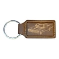 thumbnail image 4 of Keychain - Rectangle - Impala - Leather, 4 of 4