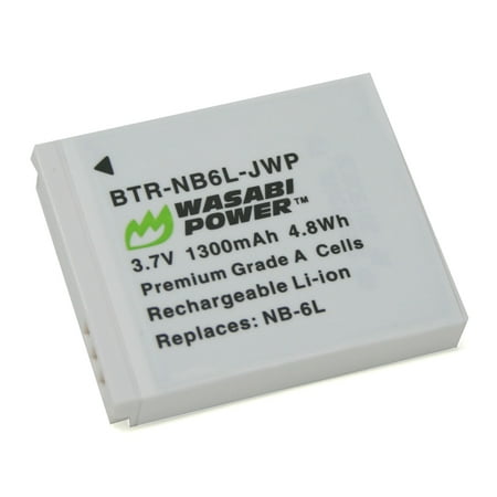 Wasabi Power Battery for Canon NB-6L NB-6LH