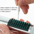 thumbnail image 4 of Long Straw Brush, Multifunctional Shower Hole Cleaning Brush for Shower Head, 4 of 5