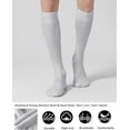 thumbnail image 5 of CZADY Mens Football Socks, Dark Blue Over Knee Long Socks for Soccer Training, Cotton Spandex Adult Size, 1 Pair, 5 of 6