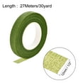 thumbnail image 3 of Uxcell 1/2 inch Width 30 yard Floral Adhesive Tape Green 2 Pack, 3 of 5
