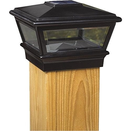 Deckorators Versacap Solar Post Cap 6X6 Blk