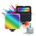 thumbnail image 1 of RGB Video Light LED Fill Light 3200K-6500K Dimmable Video Conference Light for Computer Tablet Smartphone DSLR Camera  Built-in Battery with Screen Clip, 1 of 7