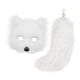 thumbnail image 5 of Máscara y cola de Therian para mujer, accesorio novedoso para cosplay, disfraz, máscara de animal, 5 of 8