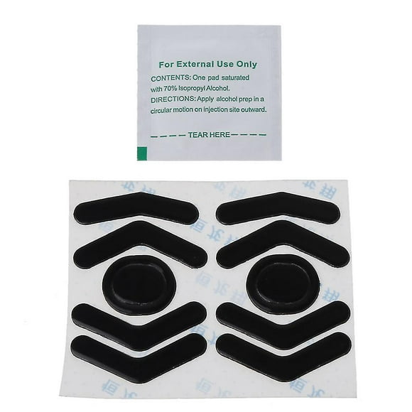 2 Sets 0.6mm Mouse Skates Mouse Stickers Pad For Logitech G604 Mouse