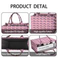 thumbnail image 4 of Large Capacity Tote Bag,Pink Dachshund Chips Handbag Fashion Luxury Tote Bag,15.7"x13"x 5.1" Inches,Laptop Compatible, 4 of 6