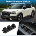 thumbnail image 2 of Unique Bargains Power Window Switch No.25401ZL10A Front Left Driver Side Window Control Switch for Nissan Armada Quest Pathfinder Black, 2 of 7