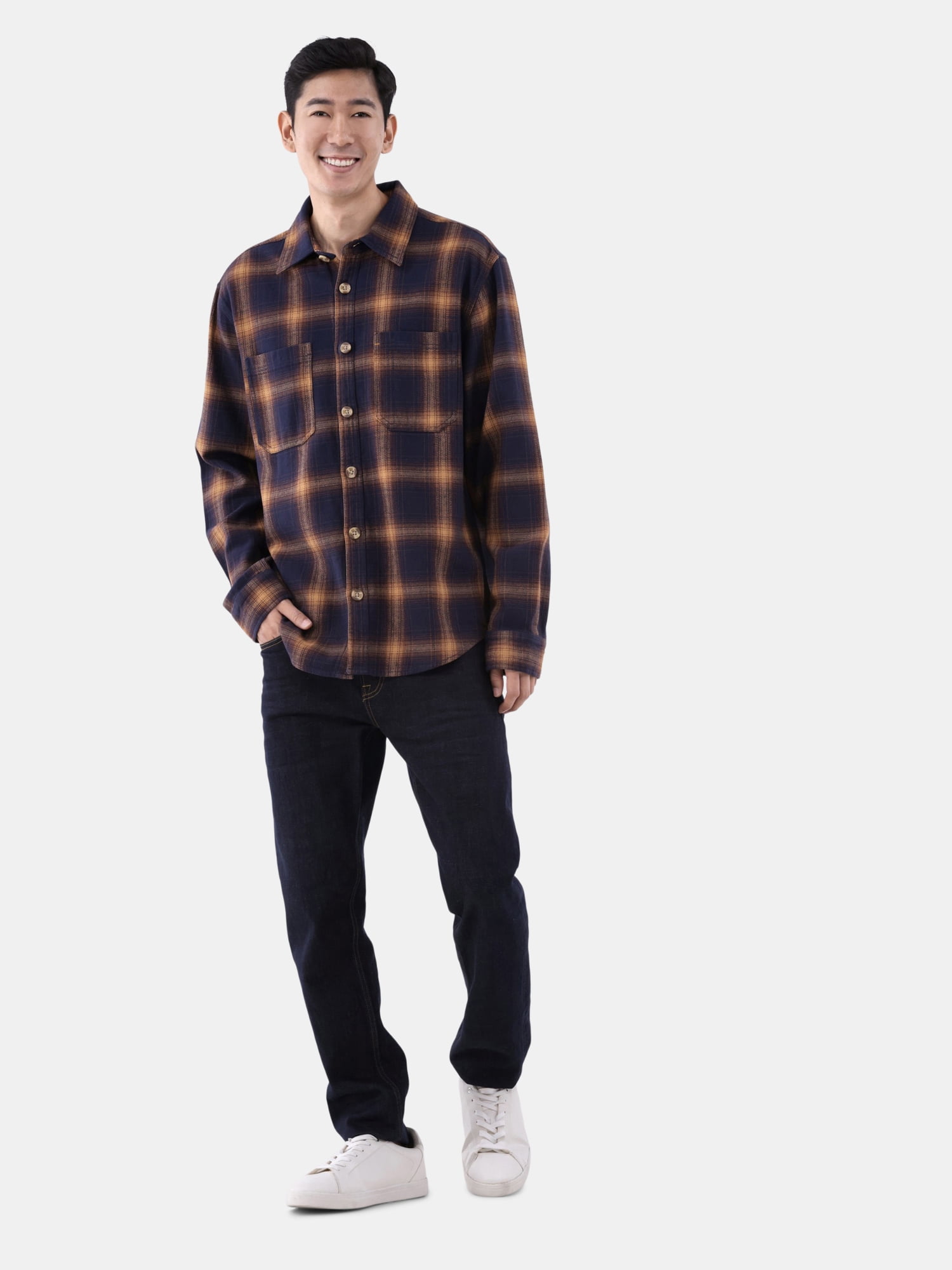 BRAHMA WORK FLANNEL LONG SLEEVE SHIRT