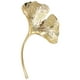 thumbnail image 5 of Broche de hoja de ginkgo de aleación, delicado broche para chal o bufanda, para mujer, para solapa con ropa., 5 of 6