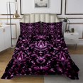 thumbnail image 1 of YST Pink Damask Coverlet Set Queen Baroque Style Quilt Set For Girls Woman Adults Bohemian Exotic Bedspread Set Soft Microfiber Boho Bed Set, 1 of 5