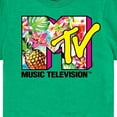 thumbnail image 3 of MTV Logo - Hawaiian Collage - Toddler And Youth Short Sleeve Graphic T-Shirt, 3 of 5