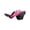 Pink, variant on Dog Life Jacket with Chin Float Pet Headrest Floatation Vest Swimsuit with Superior Buoyancy Rescue Handle and Reflective Strips for Small Medium Large Dogs